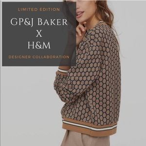GP &J Baker x HM Beige Patterned Knit